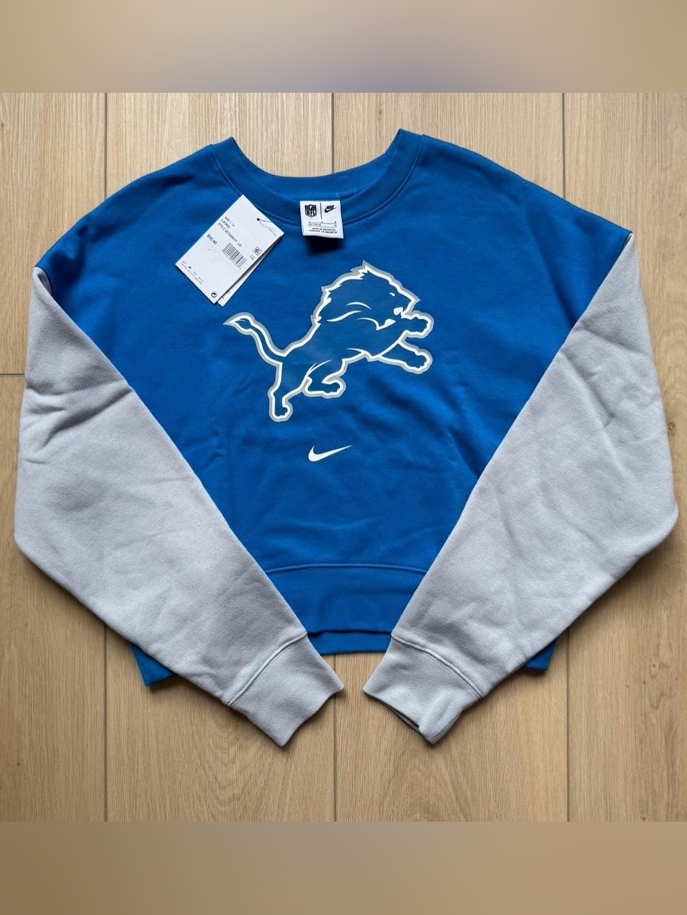 Nike Girls' Detroit Lions Sweatshirt - Large